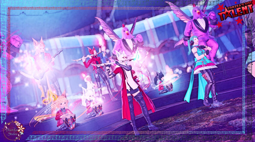 TRS Guest Judge Performance ft. Hatsune Miku @ Eorzea's Got Talent (Season 5), c. September 2024